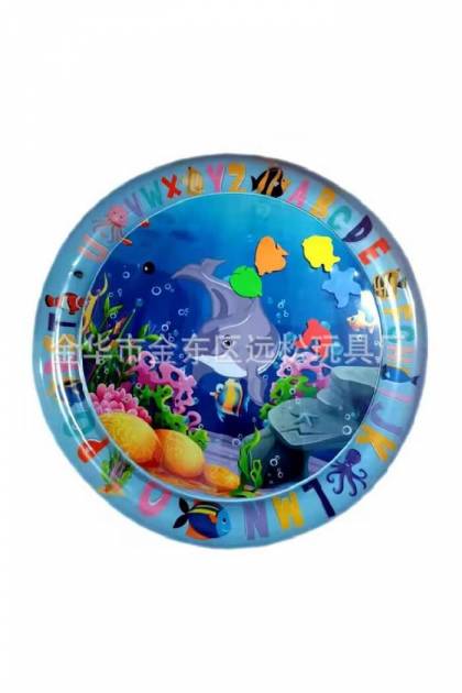 Аква-коврик Круглый Синий 100*100см