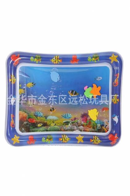 Аква-коврик синий 69*50*8см