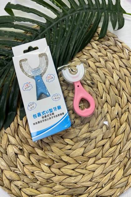 Зубная щетка для первых зубиков (Цвет: Розовый)