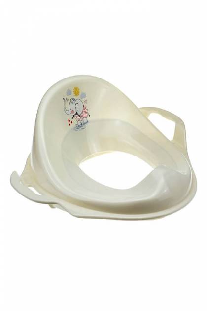 Накладка на унитаз Белая со слоником