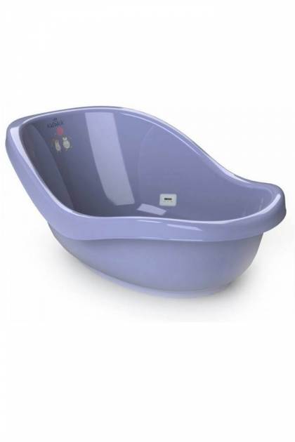 Ванночка Kid Wick серо-голубой c пингвинчиками