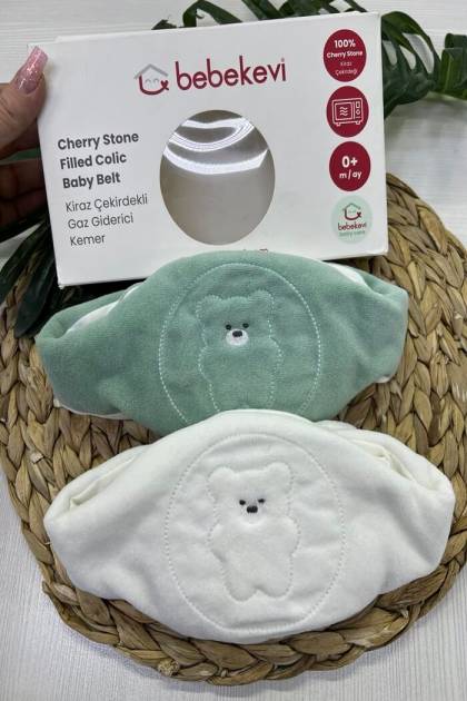 Пояса от коликов Вишнёвая косточка bebekevi (Цвет: Серый)