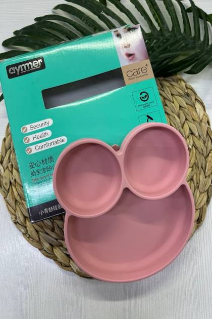 Тарелка силикон 3 секции