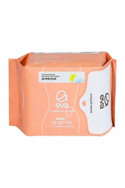 Прокладки дневные Eva 12 шт