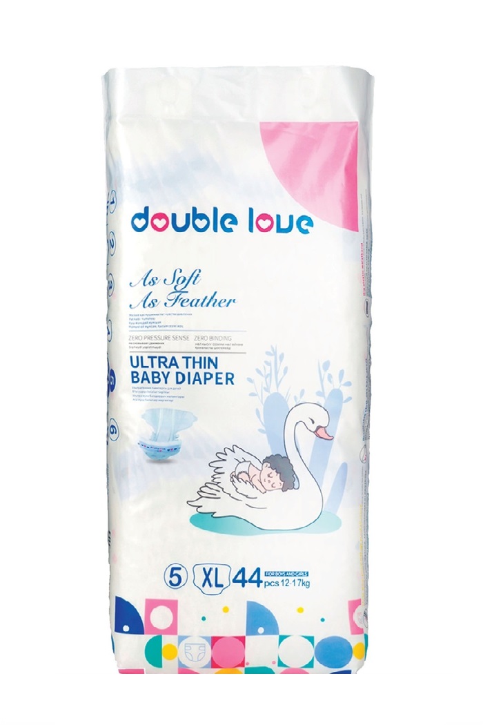Подгузники Double Love XL-44 шт