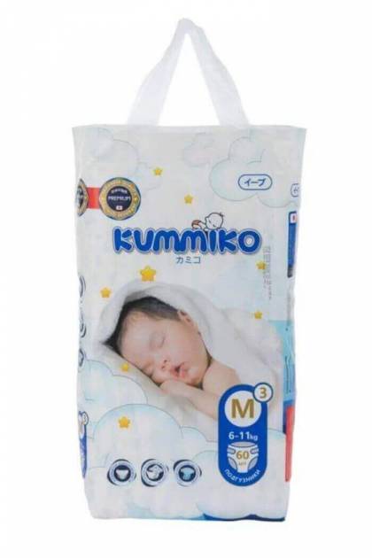 Подгузники Kummiko M-60 шт