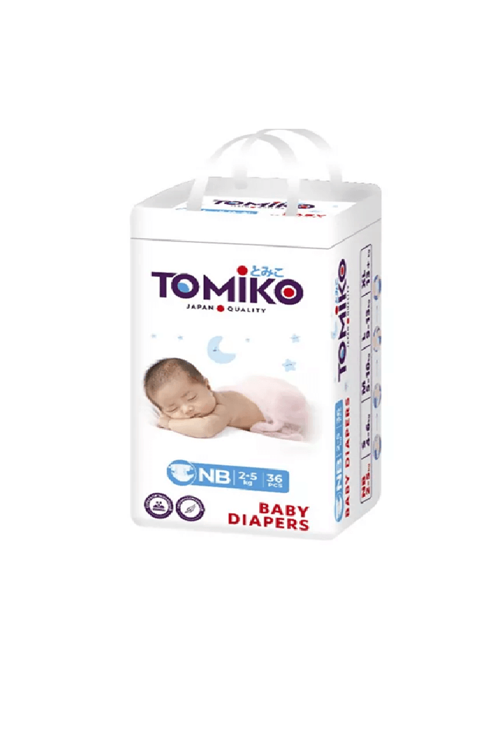 Подгузники TOMIKO NB-36 шт