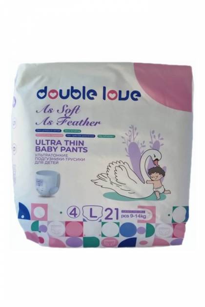 Подгузники-Трусики Double Love L-21 шт