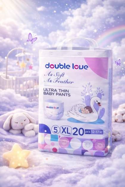 Подгузники-Трусики Double Love XL-20 шт