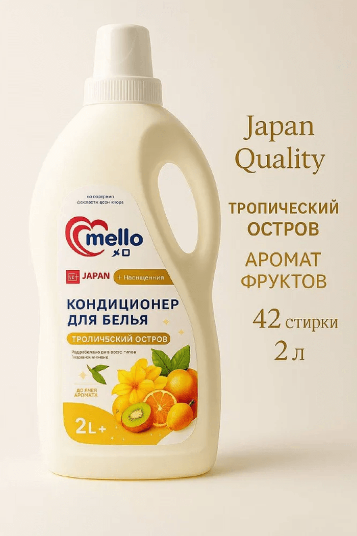 Кондиционер для белья Mello Шелковый путь 2л