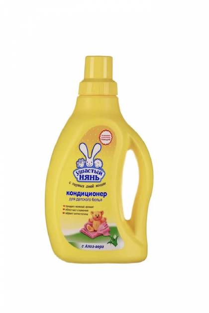Кондиционер для белья с алоэ Ушастый нянь 0.750 мл