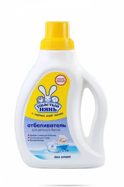 Гель Отбеливатель для белья Ушастый нянь 0.750 мл