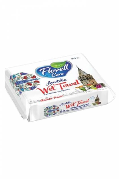 Влажные салфетки Flovell care 20шт