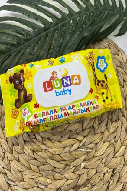 Влажные салфетки Луна 72шт