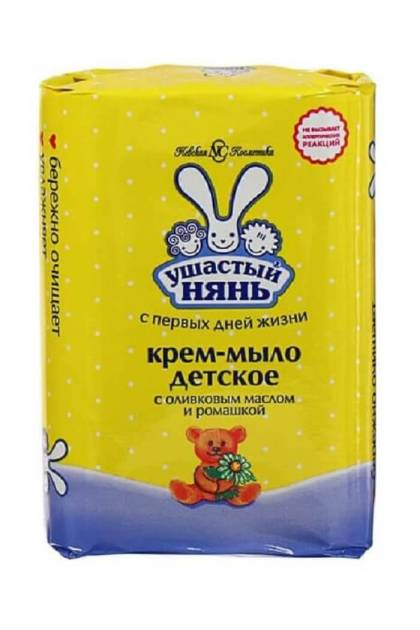 Крем мыло детское Ушастый нянь 90гр