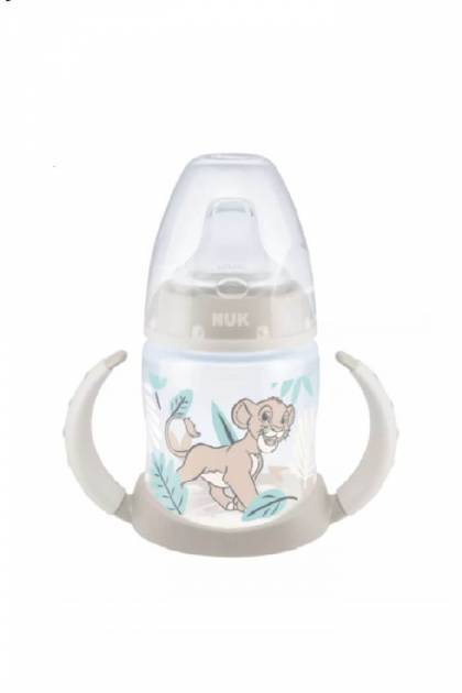 Бутылочка поильник силикон серый NUK 6-18мес 150мл