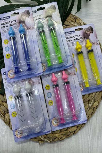 Аспиратор шприц набор 0+ (Цвет: Розовый)