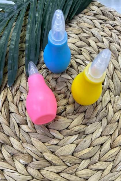 Аспиратор груша Цветная (Цвет: Розовый)