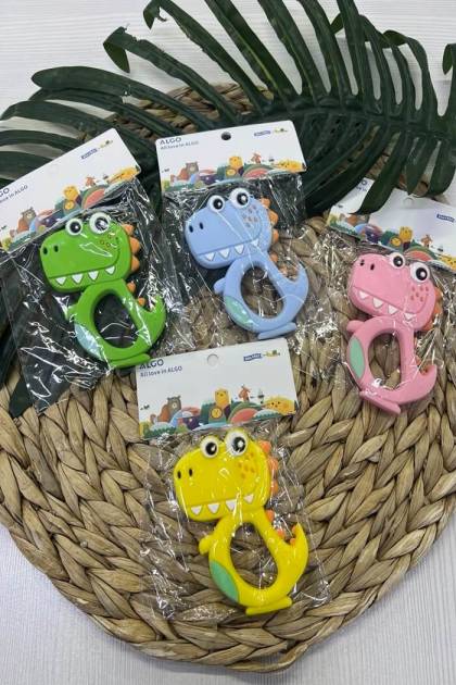 Прорезыватели грызунки  Динозаврики (Цвет: Розовый)