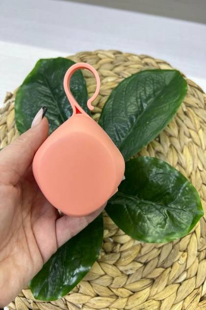 Футляр для соски  (Цвет: Коралловый)