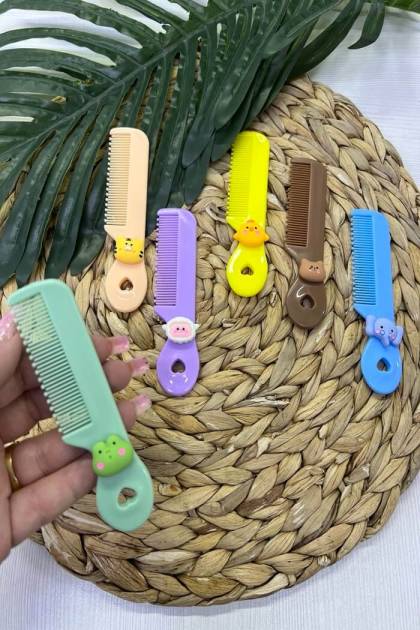 Расчески маленькие, Зверята (Цвет: Сиреневый, Рисунок: Барашка)