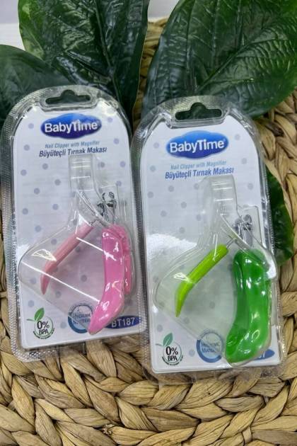 Кусачки для ногтей BabyTime (Цвет: Розовый)