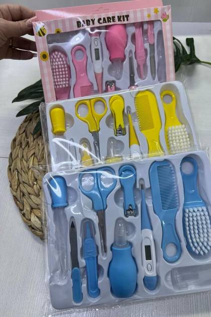 Маникюрный набор 10/1 0+ (Цвет: Розовый, Рисунок: Картонная коробка)