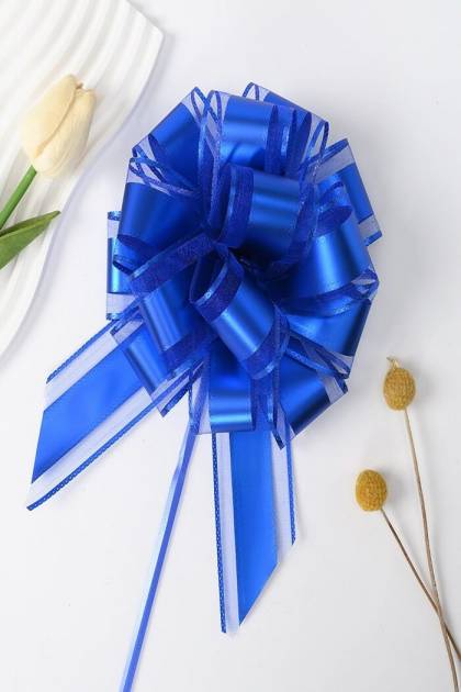 Бант большой Синий