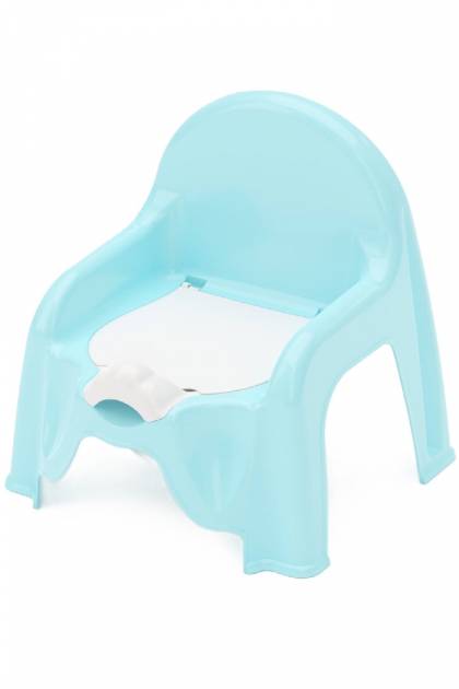 Горшок стульчик голубой