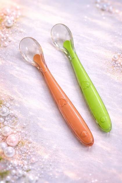 Ложка Силикон (Цвет: Зеленый)