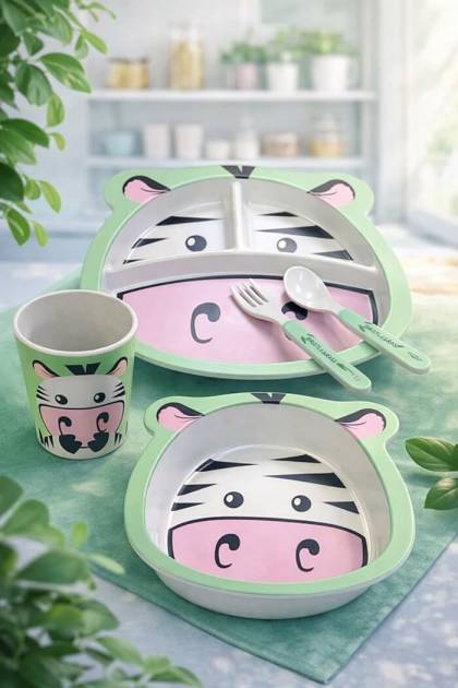 Набор посуды для детей Бамбук