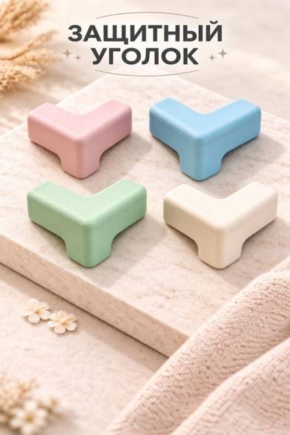 Защитный уголок (Цвет: Розовый)