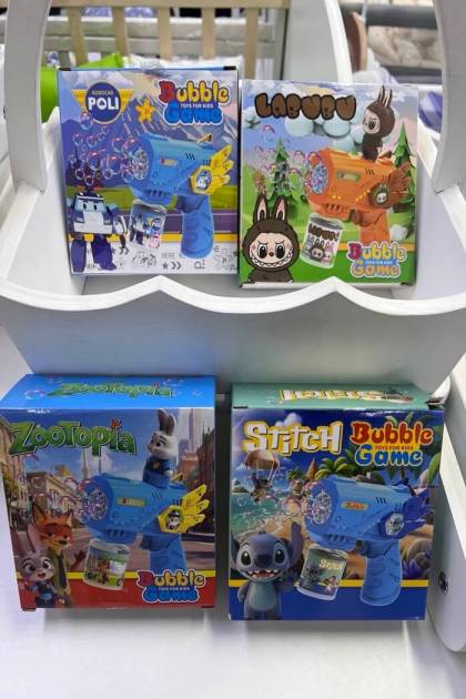 Пистолет с мыльными пузырями (Рисунок: Стич)