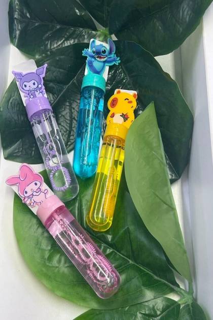 Мыльные пузыри с сердечком (Цвет: Сиреневый, Рисунок: Куроми)