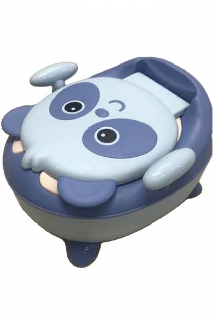 Горшок детский Панда голубой