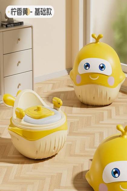 Горшок музыкальный кит Желтый