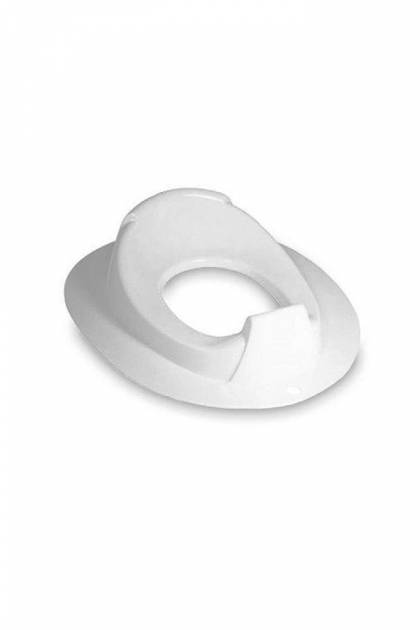 Накладка на унитаз белая с низкой спинкой