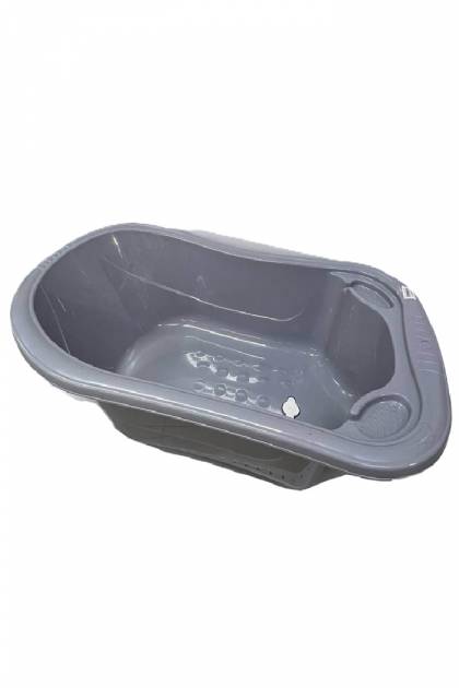 Ванночка Темно-серая со сливом