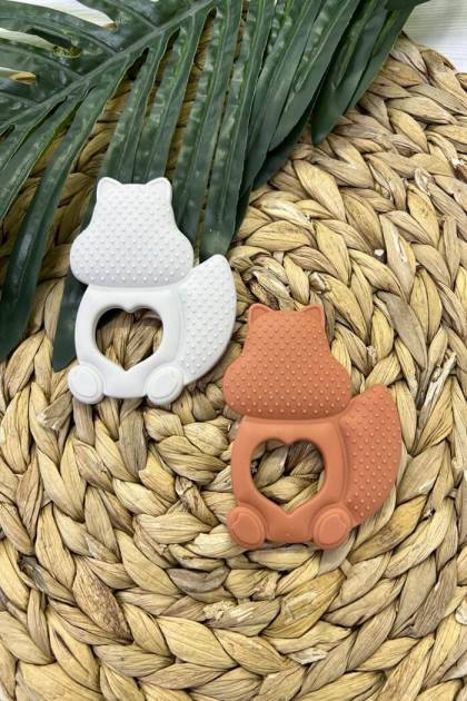 Прорезыватели грызунки, Лисёнок (Цвет: Серый)