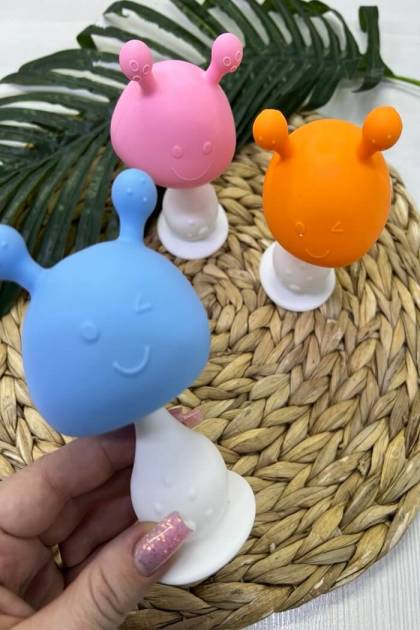 Грызунок погремушка грибок (Цвет: Розовый)