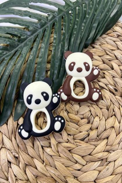 Прорезыватели грызунки Панда (Цвет: Черный)