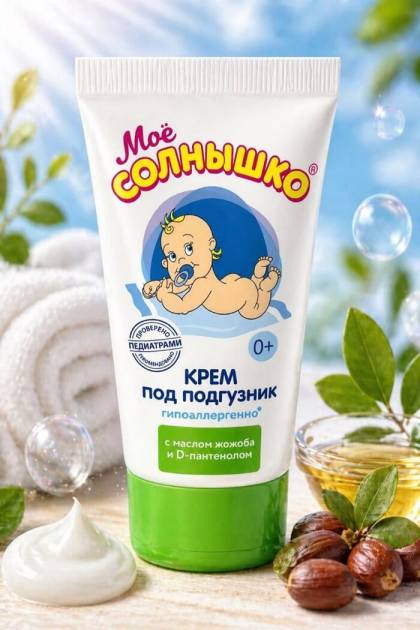 Крем под подгузник Моё солнышко 50 мл