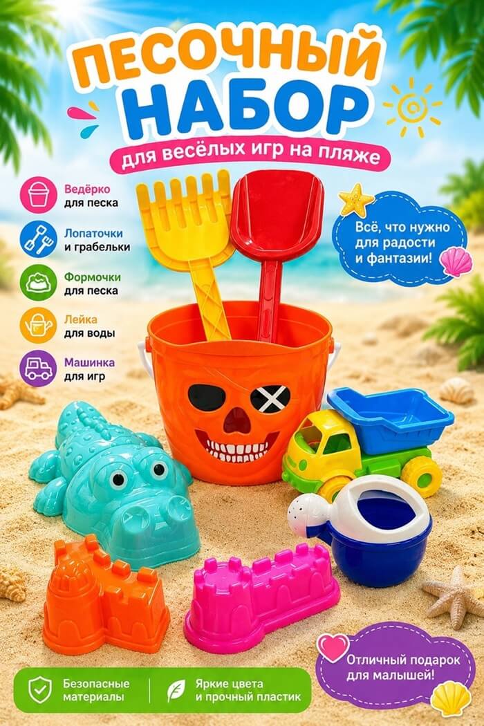 Набор для игр в песке