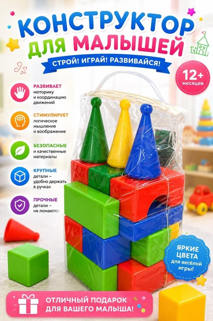 Набор кубиков Замок