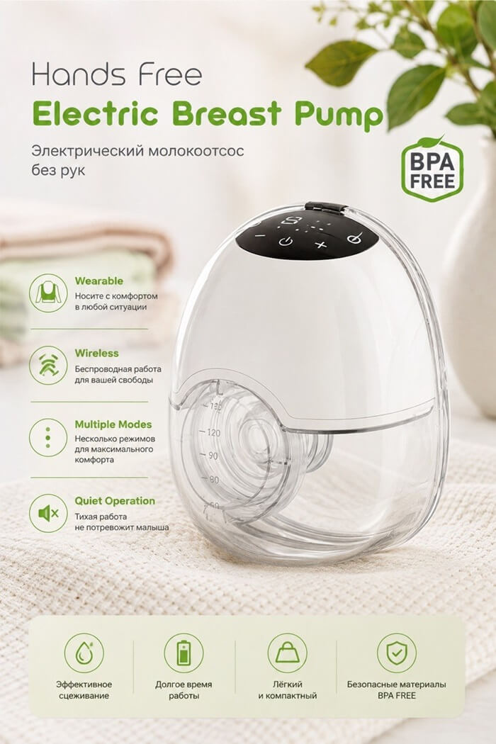 Молокоотсос портативный